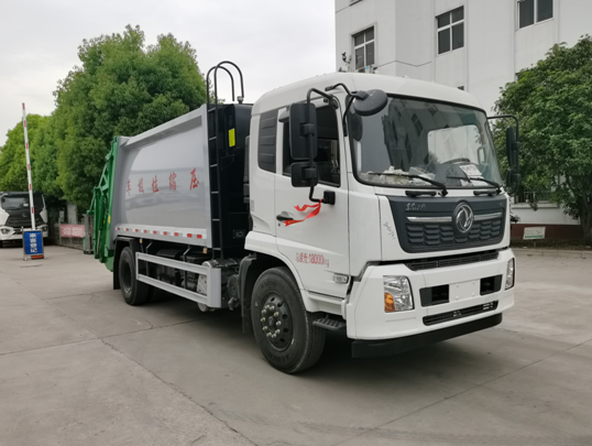 Tianjin 16 m³ συμπιεσμένο φορτηγό σκουπιδιών