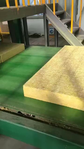 Exterior wall rock wool insulation board