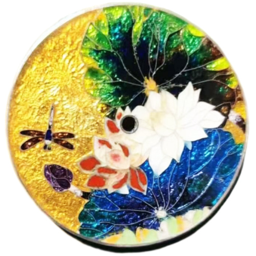 Chinese Oil Painting Enamel Watch Dial