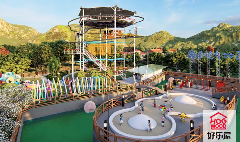  Outdoor adventure park: Taizhou Tahou city