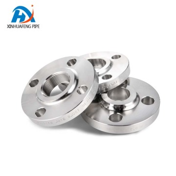 Brida roscada industrial de cuello corto: una solución de tubería compacta y rentable