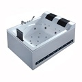 Spa Center Bathroom: Massage Waterfall Bathtubs with 360 Degree Rotating Faucet1