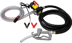 Diesel Kerosene Transfer Pump Kit 12V DC Portable Fuel Dispenser Self Priming Oil Bio 45L/Min