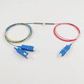 FBT Splitter Ratio Coupler 1X2 Fiber Coupler 1310/1490/1550nm SM Steel Tube Connector1