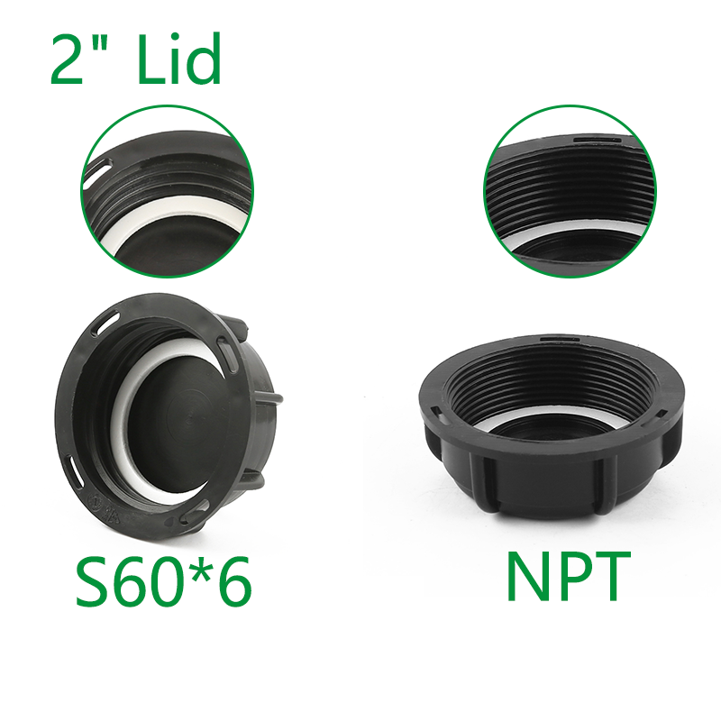 2 IBC 3 PARTS VALVE CAP