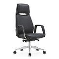 High Back Black Leather Boss Office Chair - Modern Luxury Furniture1