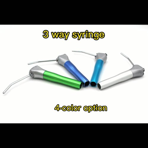 Dentist dental 3 way syringe dental spare parts syringe dental air water syringe 3 way triple spray1