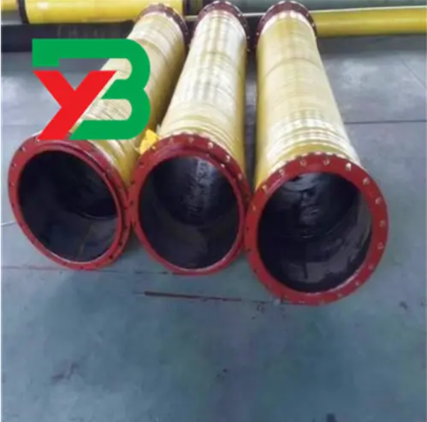 Mud discharge suction hose 