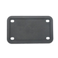 USA Motorcycle Soft Silicone License Plate Frame1