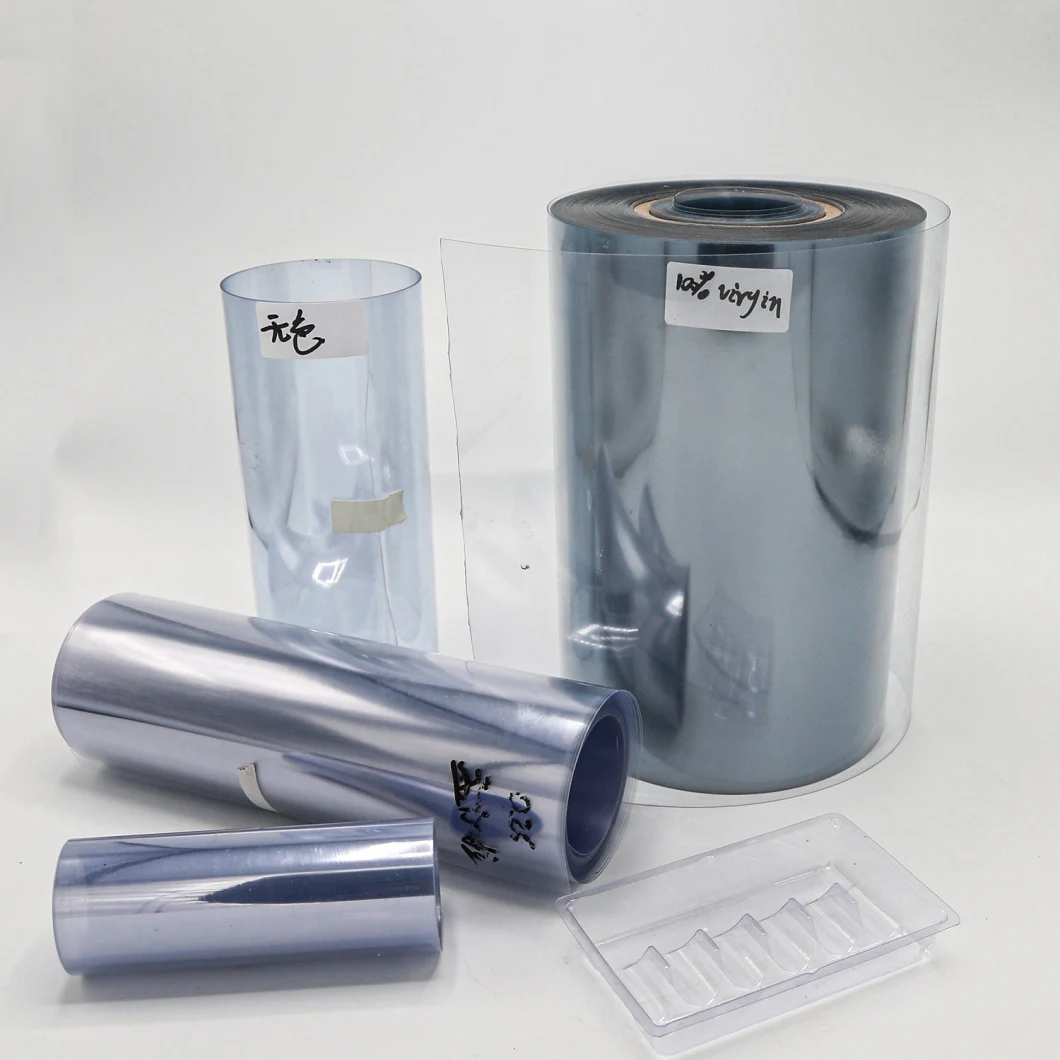 PVC Rigid Film Roll for Tablet Packaging Manufacturers