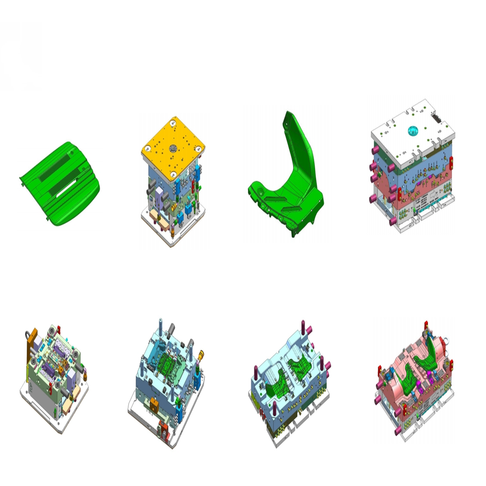 Molde de inyección de concha de audio