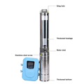 1.5KW Solar Powered Submersible Pump for Deep Wells1