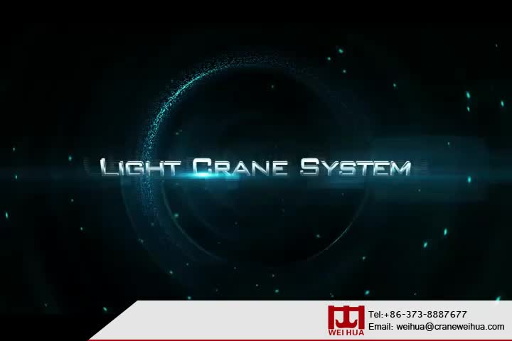 Light Flexible Combined Suspension Crane System