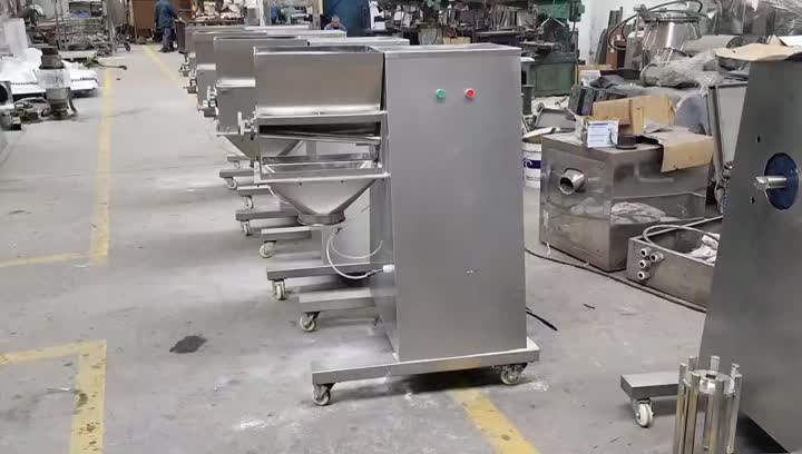 YK160 Swing Granulator -Testvideo vor dem Versand