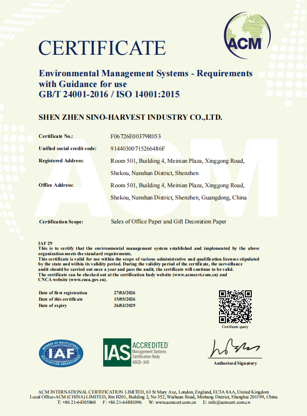 Environmental Management Systems