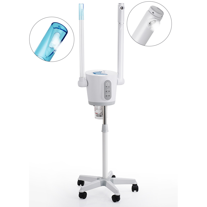 Vaporizador facial frío y caliente 2 en 1