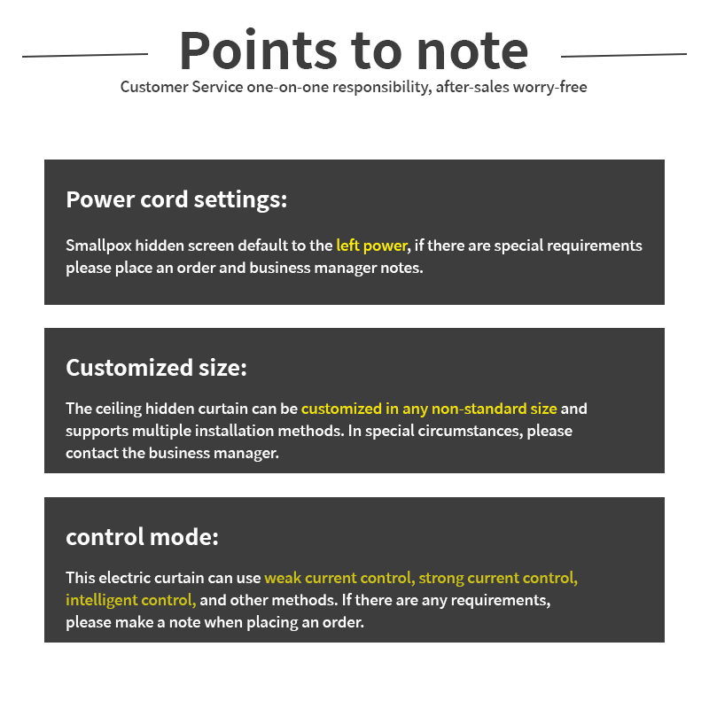 Intelligent Control Electric In-Ceiling Screens