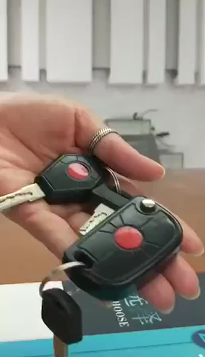 Computer key with lights