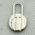 Gold Plated Zipper Pullers with Brand Logos for Coats and Garments1