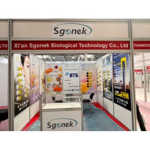 The exhibition is in Russia.