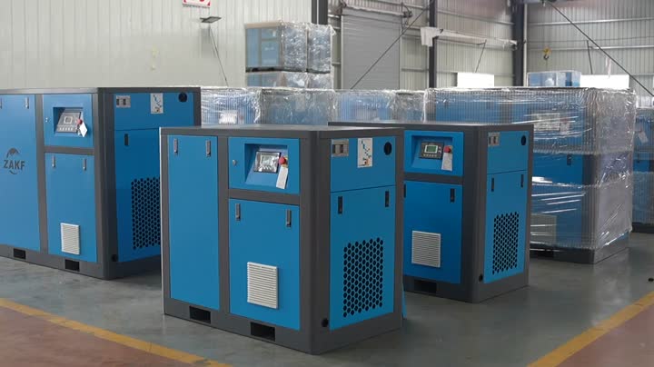 20HP fixed speed compressor blue