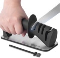Professional 4-Stage Pull-Through Kitchen Knife Sharpener1