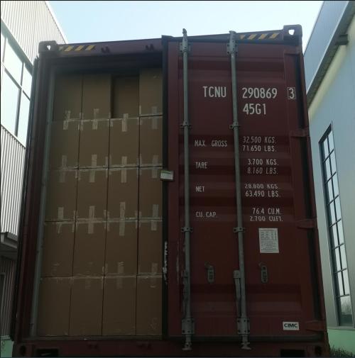 Factory Sent Two 40HC Awnings to Tianjin Port for Dutch Customer
