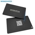 Wholesale 13.56MHz Print QR Writable Custom NFC Cards - Metal1