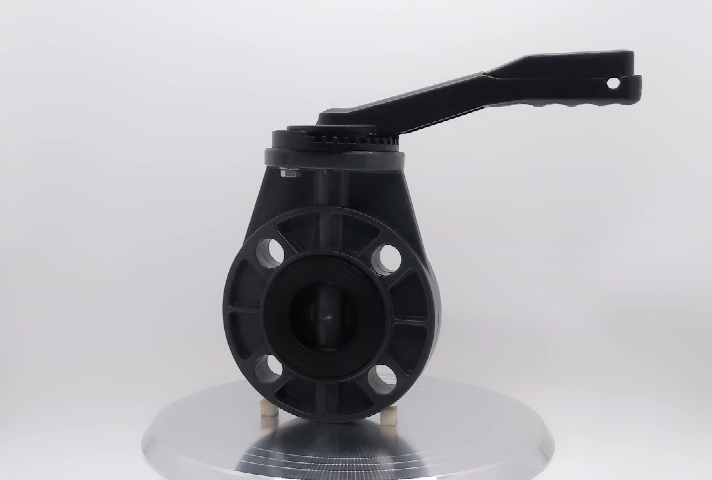 UPVC butterfly valve with aluminum handle