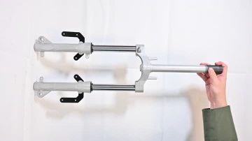 tube silver leisure disc brake