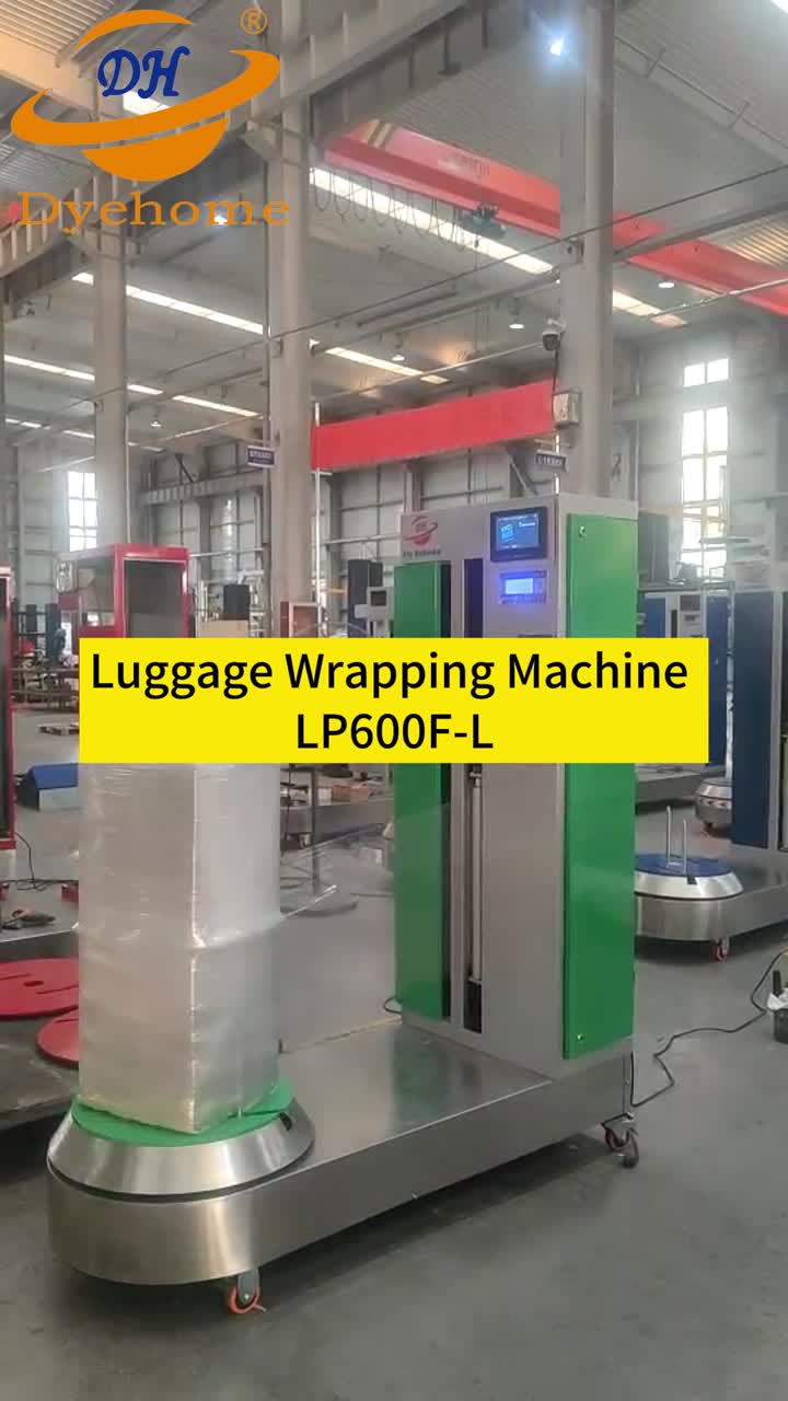 Máquina de embrulho de bagagem LP600F-L