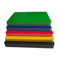 4x8ft High Density PVC Co-extrusion Boards in RGBY Colors for Decoration1