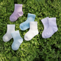 Factory OEM High Quality Combed Cotton Viscose Bamboo Mesh Kids Low Cut Socks Breathable  for Summer1