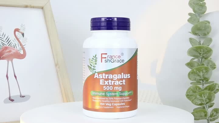 Cápsulas de Astragalus