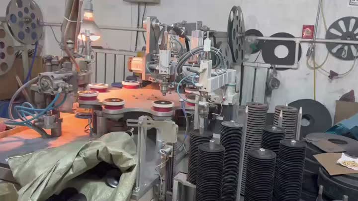 Disco de láminas de alúmina fundida marrón