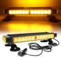 162W 54 LED Amber Traffic Advisor Strobe Light Bar1