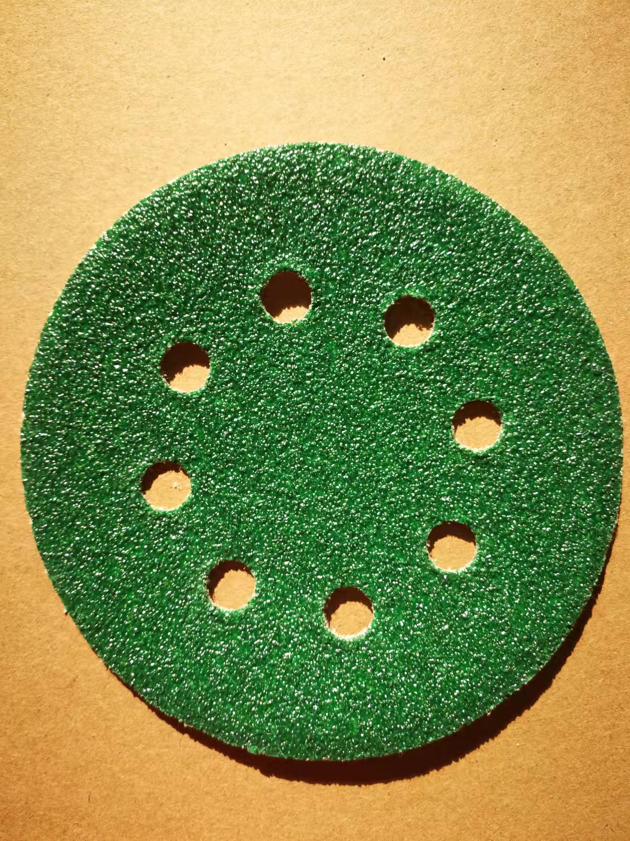 disque velcro vert