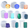 Multifunctional Transparent Silicone Mold Pen Holder Organizer for Epoxy Resin DIY1
