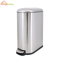 Stainless Steel Foot Pedal Kitchen and Bathroom Waste Bin1