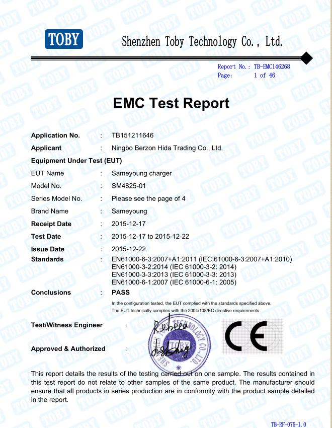 Test report