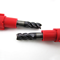 HRC60 Carbide Square End Mill 4 Flute CNC Tool1