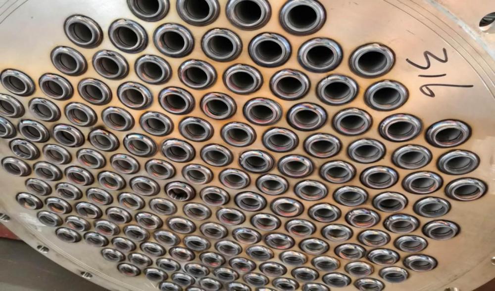 Heat exchanger automatic welding effect