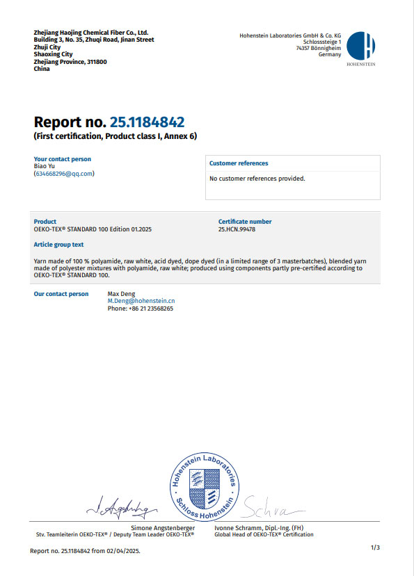 25.1184842-Zhejiang Haojing Chemical Fiber