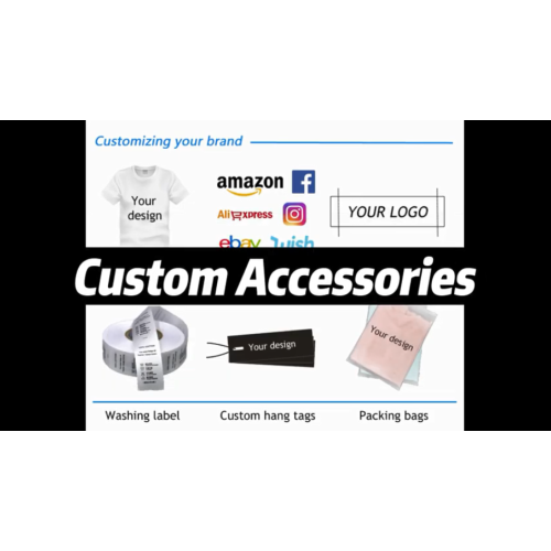 Accesorios de prendas personalizados