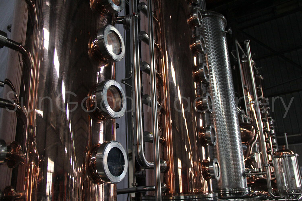 distillation column system