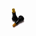Tire Valve Stems TR413 - Black Snap-in Valve Stems for Tubeless Tires (41mm Tall)1