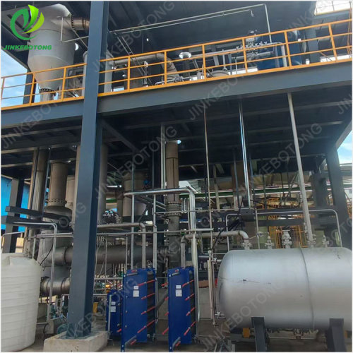 Industrial wastewater treatment plan