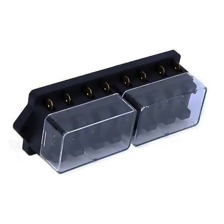 Block Holder ATC ATO Car Auto Boat Blade Fuse Box with 4way1