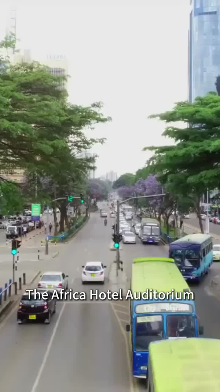 Auditório do Africa Hotel, projetado e medido pela equipe TianGe Acoustic