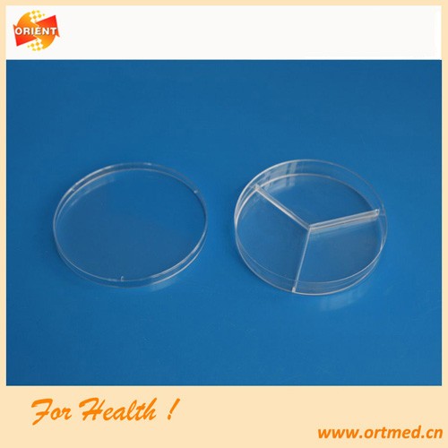 High quality plastic petri culture dish cell culture plate